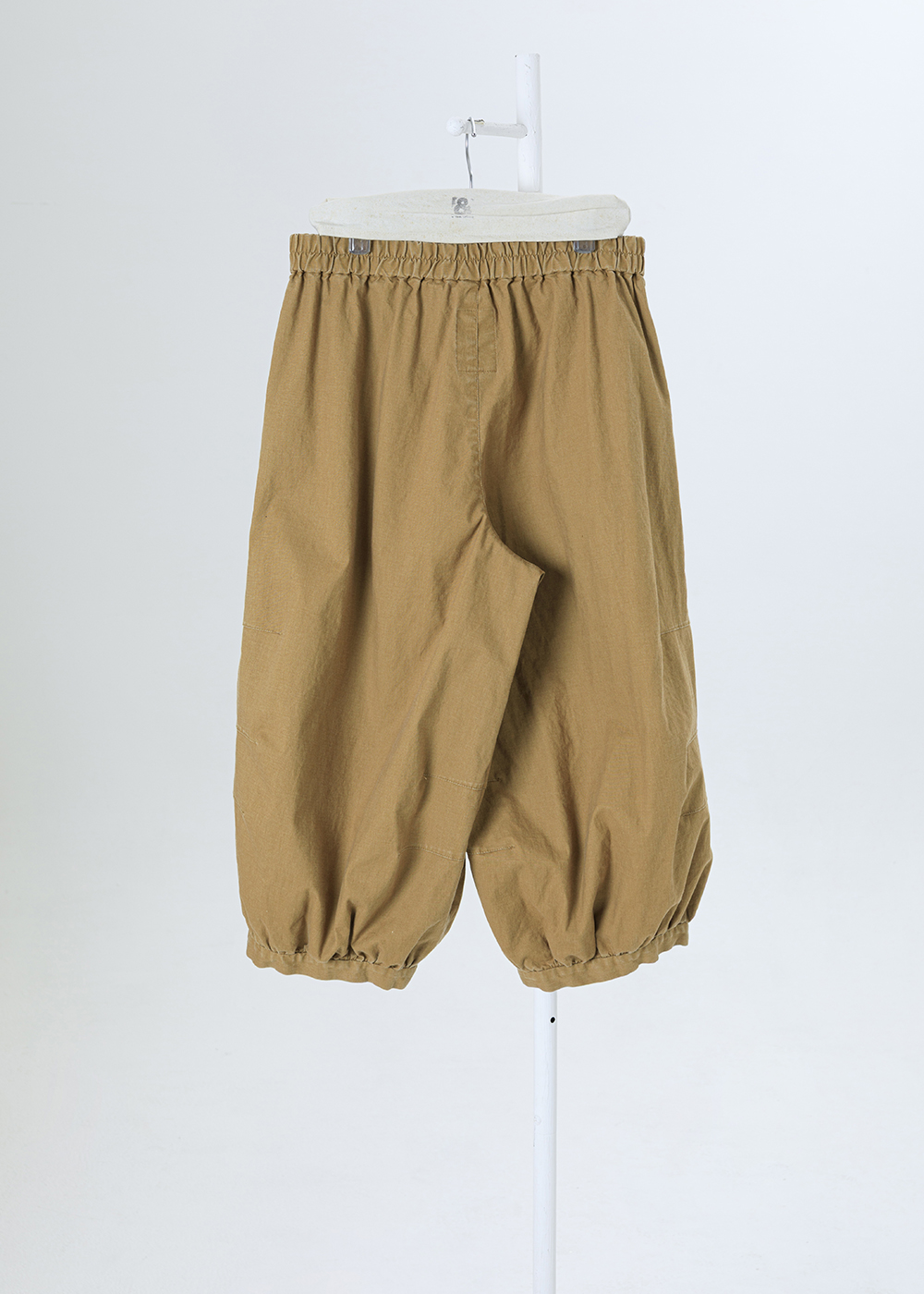 滯留橫抽繩七分氣球褲